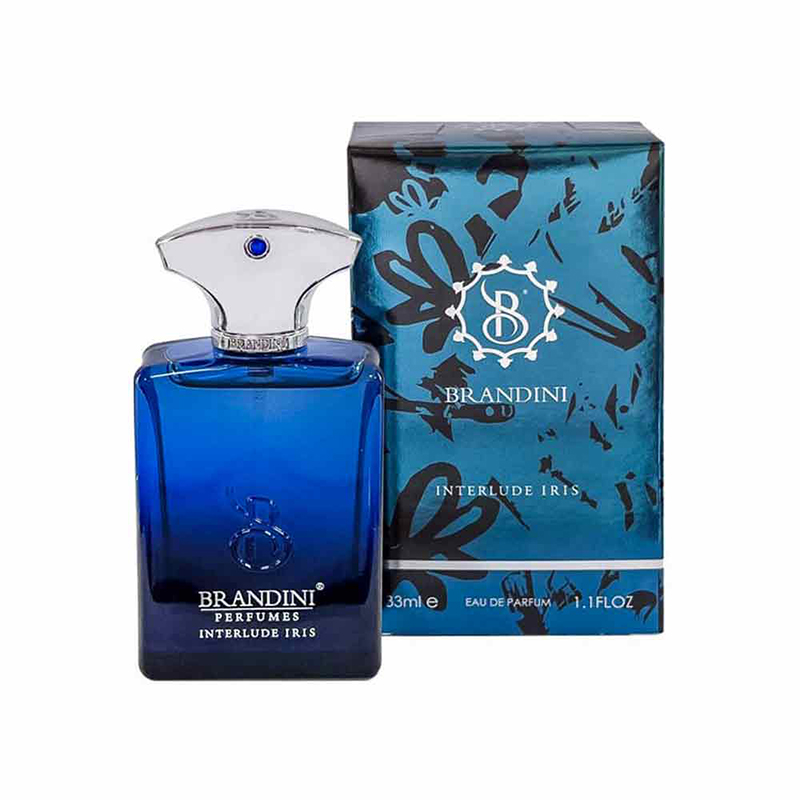 عطر جیبی مردانه برندینی مدل Interlude Iris حجم 33 میلی لیتر