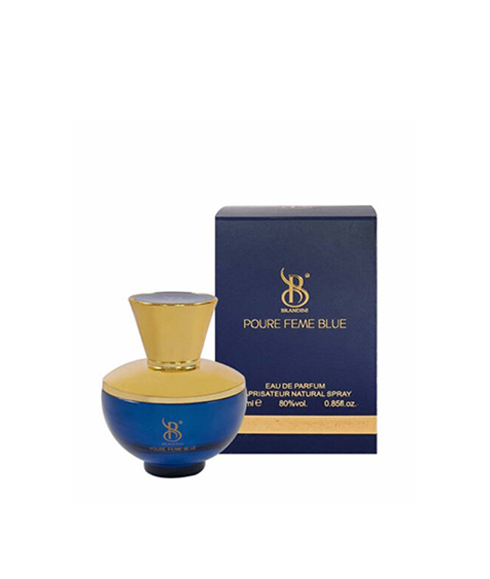 عطر جیبی زنانه برندینی مدل Poure Feme Blue حجم 25 میلی لیتر