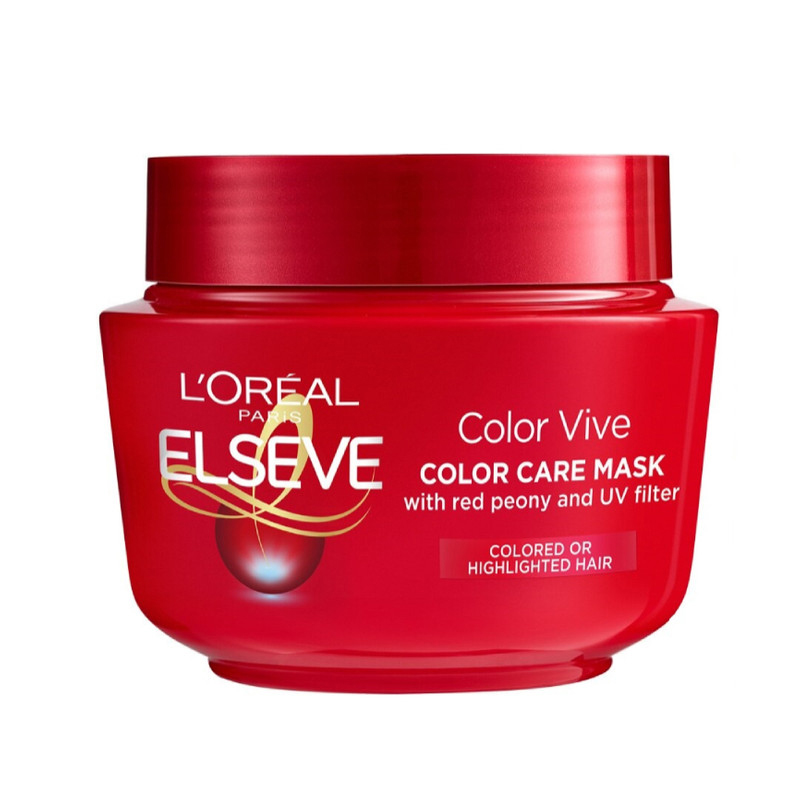 ماسک مو لورآل مدل ELSEVE COLOR VIVE حجم 300 میلی لیتر