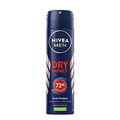 اسپری ضد تعریق مردانه نیوآ مدل Dry Impact 72h حجم 150 میلی لیتر