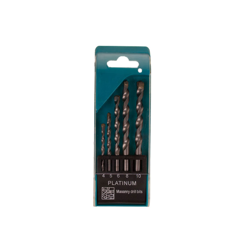 مته الماسه پلاتینیوم مدل Masonry drill bits مجموعه 5 عددی