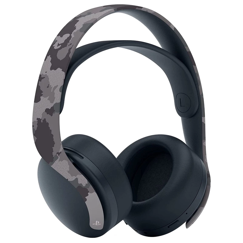 هدست پلی استیشن 4 سونی مدل Pulse 3D مخصوص پلی استیشن 5 طرح Grey Camouflage