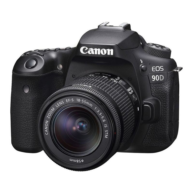 دوربین دیجیتال کانن مدل 90D همراه با لنز EF-S 18-55mm IS STM