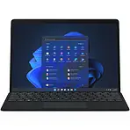 تبلت مایکروسافت مدل Surface Pro 8-i7 ظرفیت 256 گیگابایت و 16 گیگابایت رم به همراه کیبورد Black Type Cover