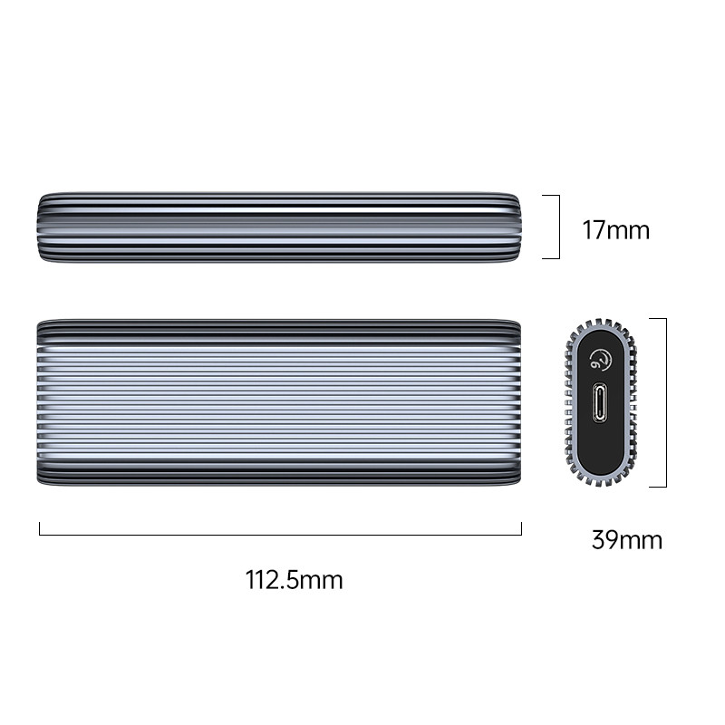 قاب اس اس دی اکسترنال NVMe M.2 اوریکو مدل AM2C3-G2