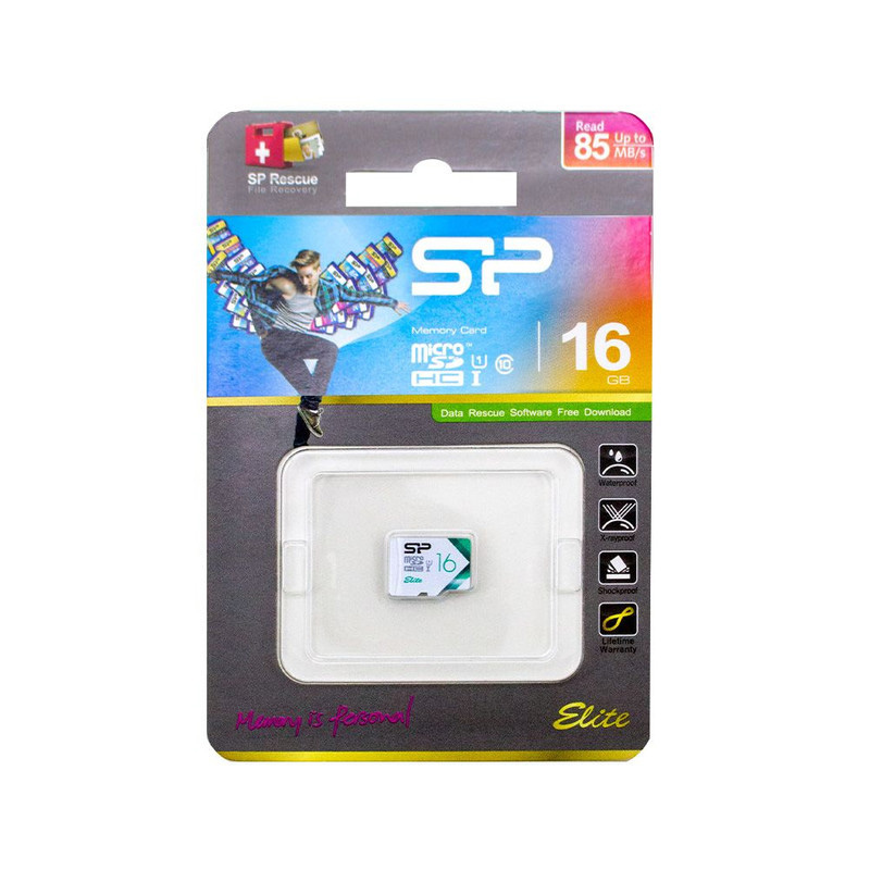 کارت حافظه microSDHC سیلیکون پاور مدل Colorful Elite کلاس 10 استاندارد UHC-I U1 سرعت 85MBps