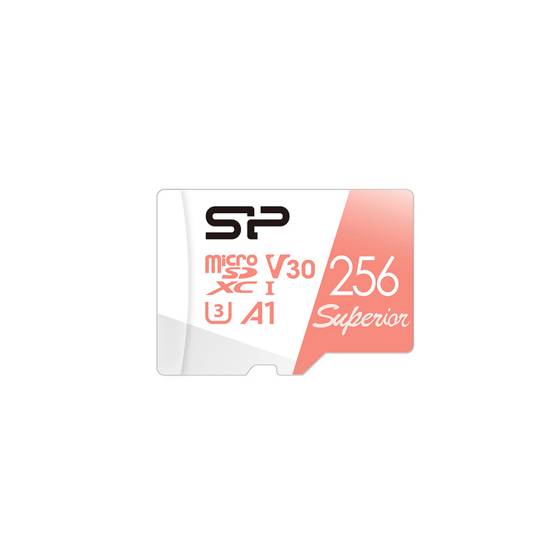 کارت حافظه microSDXC سیلیکون پاور مدل Superior کلاس 10 استاندارد UHS-I U3 سرعت 100MBps به همراه آداپتور SD