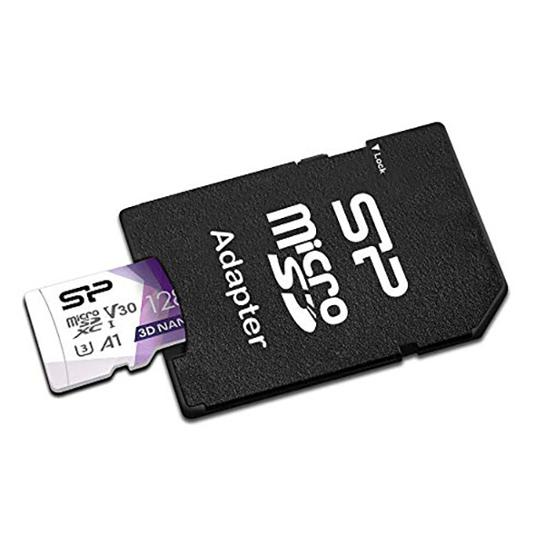 کارت حافظه microSDXC سیلیکون پاور مدل Superior Pro کلاس 10 استاندارد UHS-I U3 سرعت 100MBps به همراه آداپتور SD