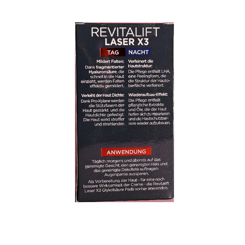 کرم ضد چروک روز و شب لورآل مدل Revitalift Laser X3