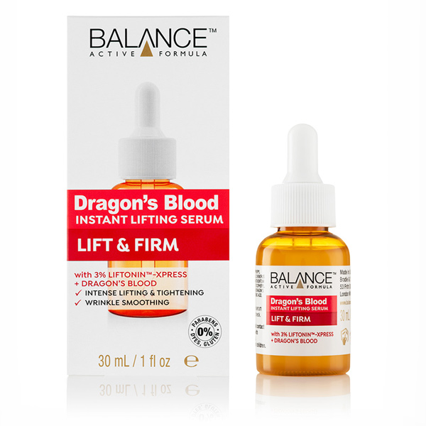 سرم لیفت فوری صورت بالانس مدل Dragons Blood