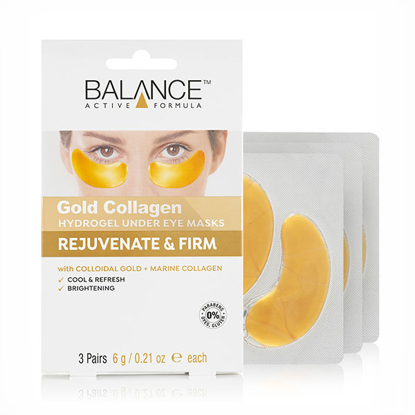 ماسک زیر چشم طلای بالانس مدل Gold Collagen