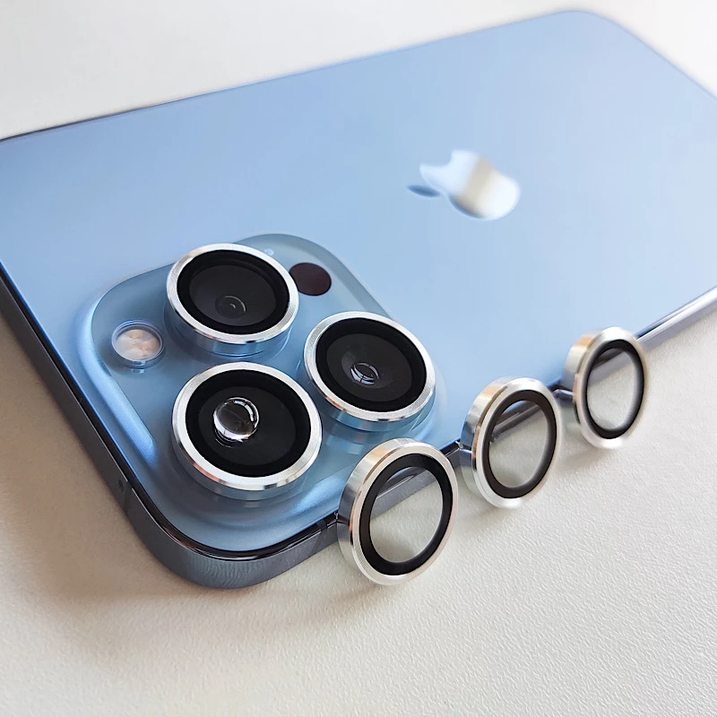 محافظ لنز دوربین مدل رینگی مناسب برای گوشی موبایل اپل iphone 13 pro/13 promax
