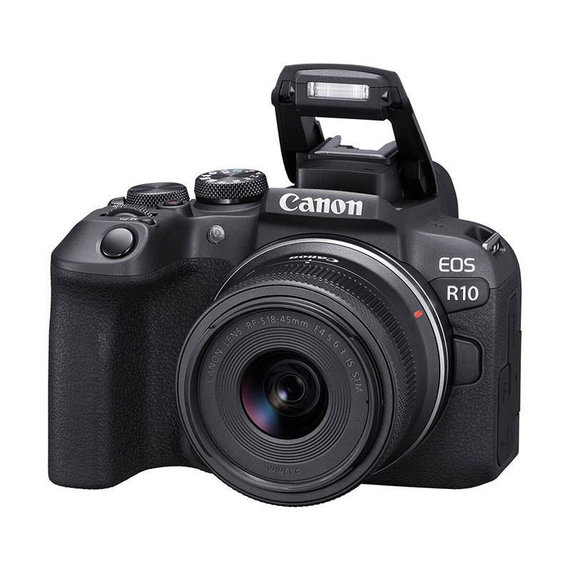 دوربین عکاسی دیجیتال بدون آینه کانن مدل Canon EOS R10 به همراه لنز 45-18 میلیمتر