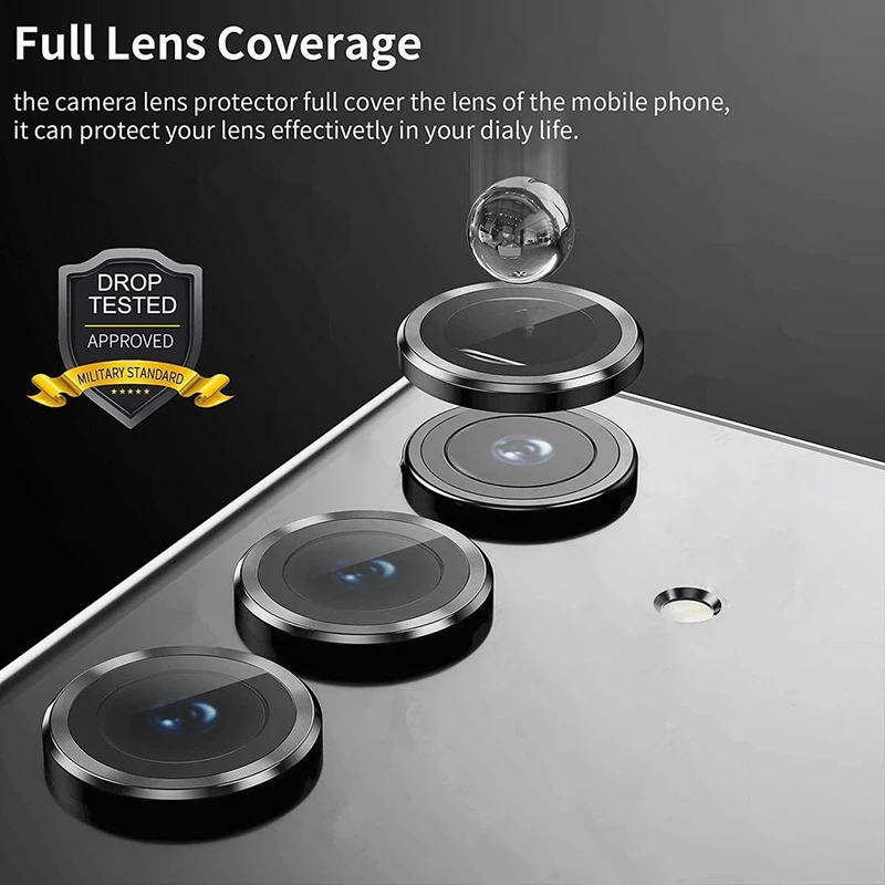 محافظ لنز دوربین بادیگارد مدل رینگی مناسب برای گوشی موبایل سامسونگ Galaxy S23 FE