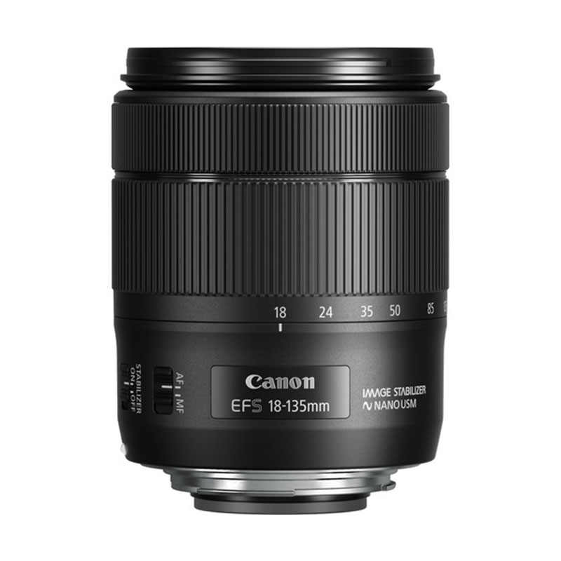 لنز دوربین کانن مدل EF-S 18-135MM F/3.5-5.6 IS USM NO BOX