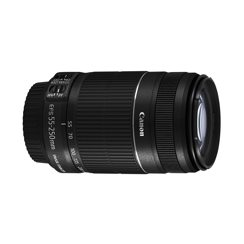 لنز دوربین کانن مدل EF-s 55-250 f/4-5.6