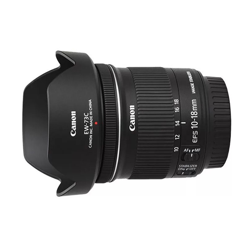 لنز دوربین عکاسی کانن مدل EF-S 10-18mm F4.5-5.6 IS STM