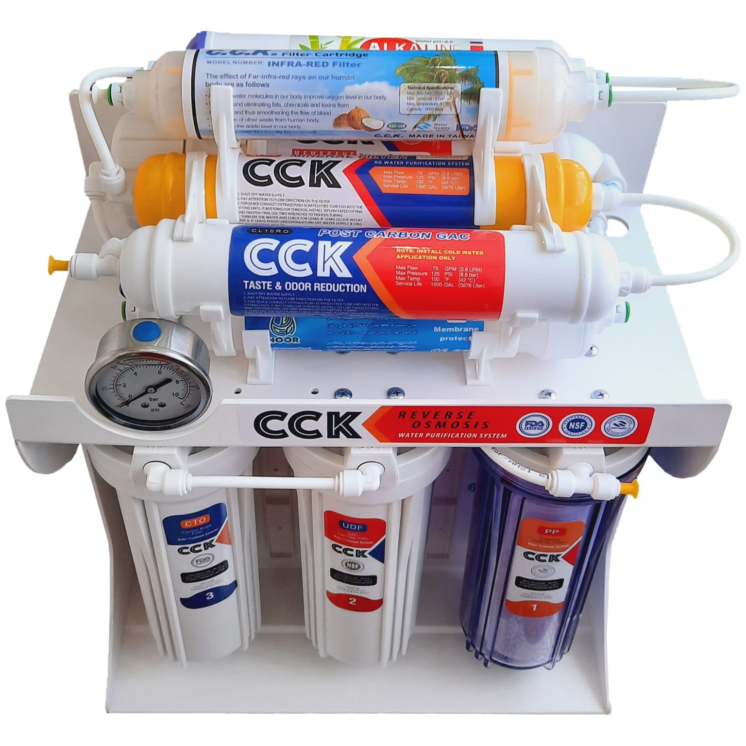 دستگاه تصفیه آب مدل cck plast m900