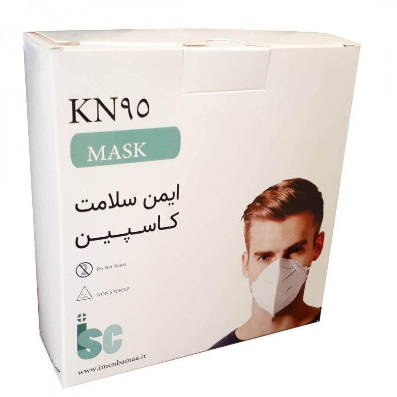 ماسک دلتامیکرون ایمن سلامت مدل KN95 جعبه 10 تایی