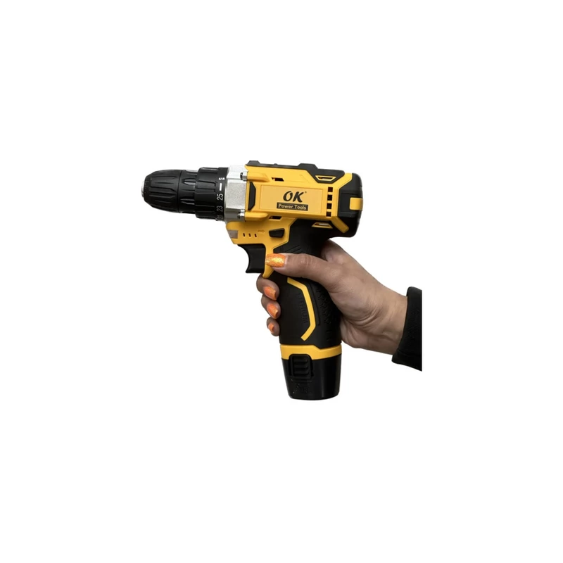 مجموعه 27 عددی دریل پیچ گوشتی شارژی اوکی کد Power Tools