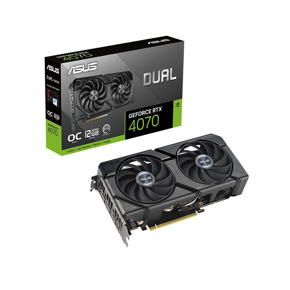 کارت گرافیک ایسوس DUAL RTX 4070 SUPER OC 12GB