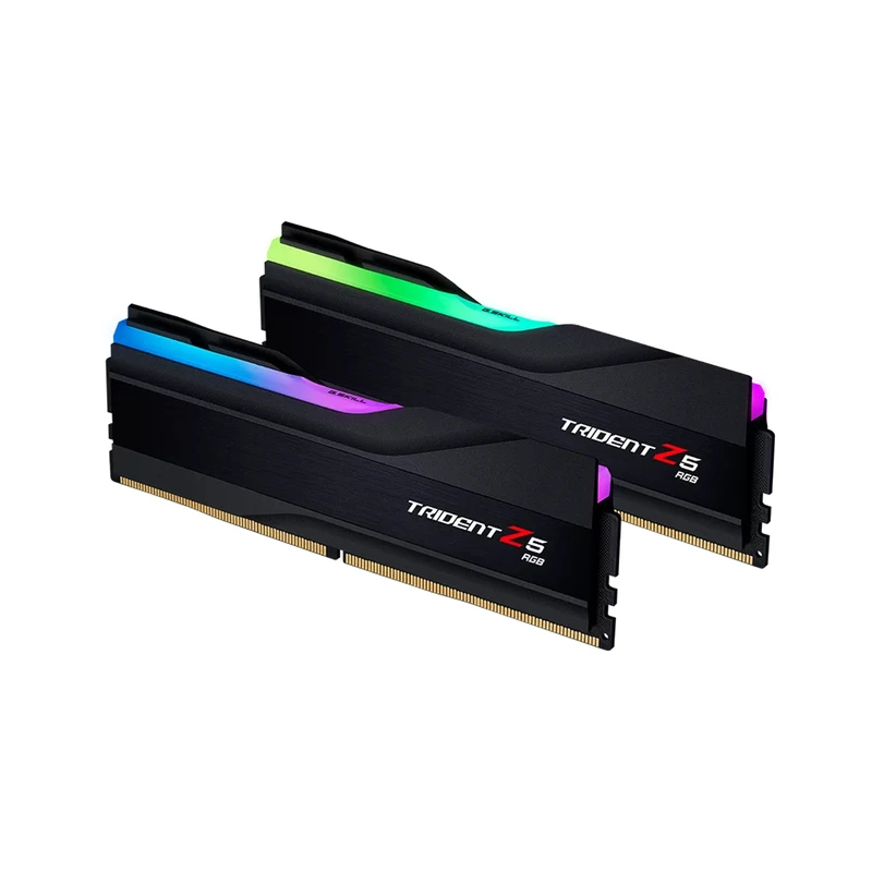 رم دسکتاپ DDR5 دوکاناله 7200 مگاهرتز CL34 جی اسکیل مدل TRIDENT Z5 RGB ظرفیت 32 گیگابایت