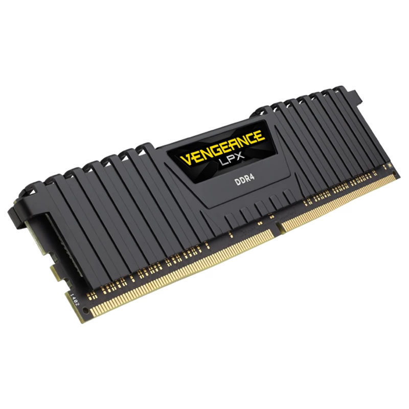 رم دسکتاپ DDR4 تک کاناله 3200 مگاهرتز CL16 کورسیر مدل VENGEANCE LPX ظرفیت 8 گیگابایت