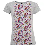 تی شرت زنانه 27 مدل Unicorn کد JP08