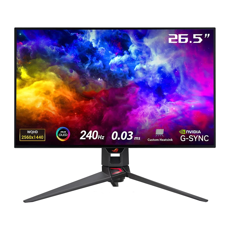 مانیتور ایسوس مدل ROG Swift OLED PG27AQDM سایز 27 اینچ