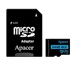 کارت حافظه microSDXC اپیسر مدل V30 کلاس 10 استاندارد UHS-I U3 سرعت 100MBps به همراه آداپتور SD