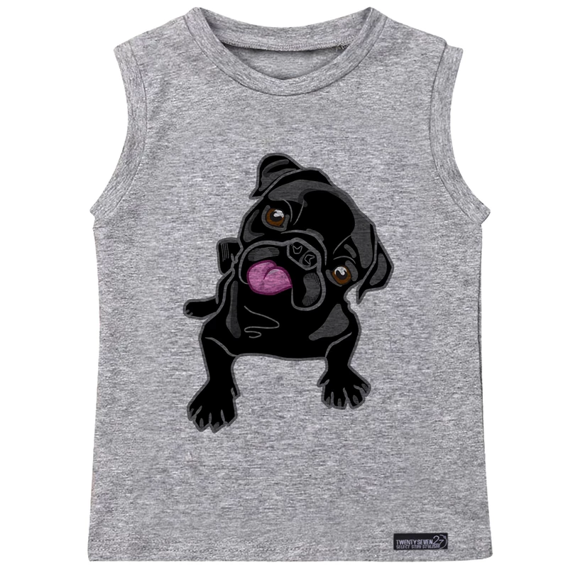 تاپ پسرانه 27 مدل Black Pug کد MH927