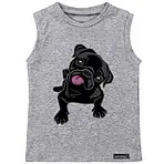 تاپ پسرانه 27 مدل Black Pug کد MH927