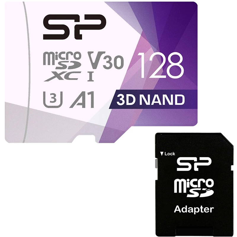 کارت حافظه microSDXC سیلیکون پاور مدل Superior Pro کلاس 10 استاندارد UHS-I U3 سرعت 100MBps به همراه آداپتور SD