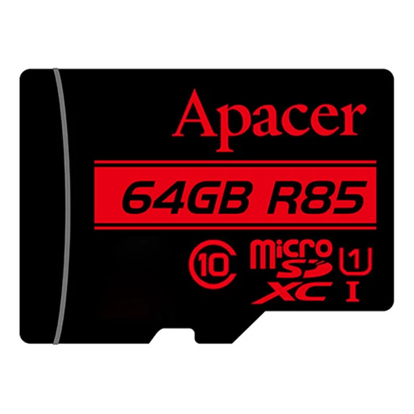 کارت حافظه microSDXC اپیسر مدل AP64G کلاس 10 استاندارد UHS-I U1 سرعت 85MBps