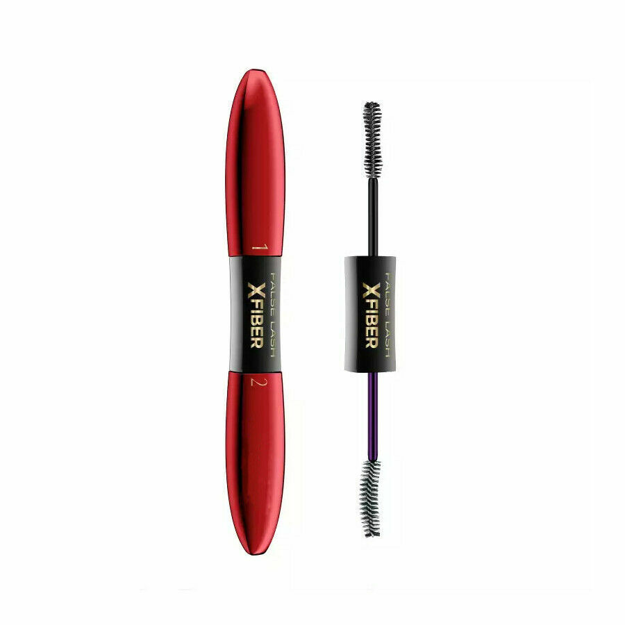 ریمل دو سر حجم دهنده لورآل سری X-fiber مدل False Lash Loreal