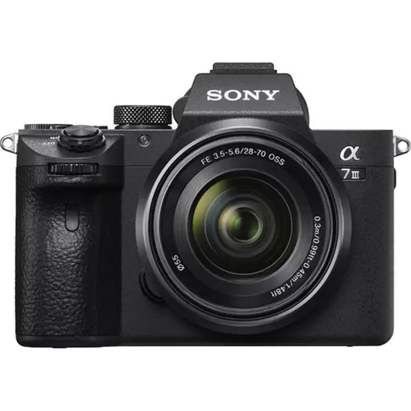 دوربین عکاسی بدون آینه سونی مدل ALPHA A7 III MIRRORLESS  به همراه لنز 28-70 میلی‌متر