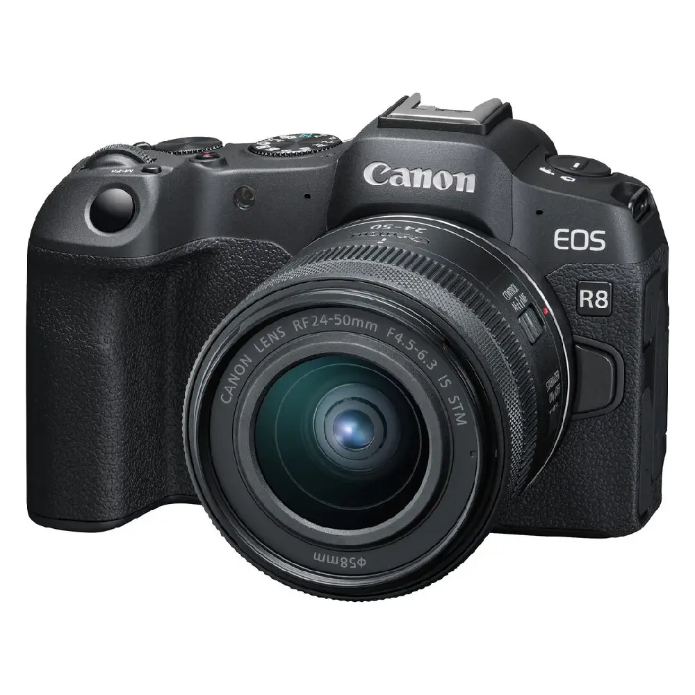 دوربین عکاسی بدون آینه کانن مدل Canon EOS R8 Kit RF 24-50mm f/4.5-6.3 IS STM