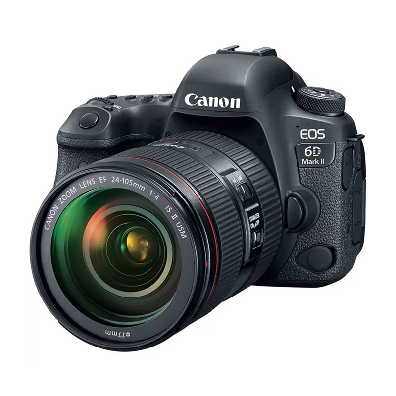 دوربین دیجیتال کانن مدل EOS 6D Mark II به همراه لنز 24-105 میلی متر F4 L IS II