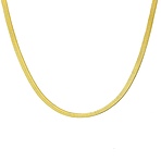 گردنبند طلا 18 عیار زنانه شریف مدل هرینگبون