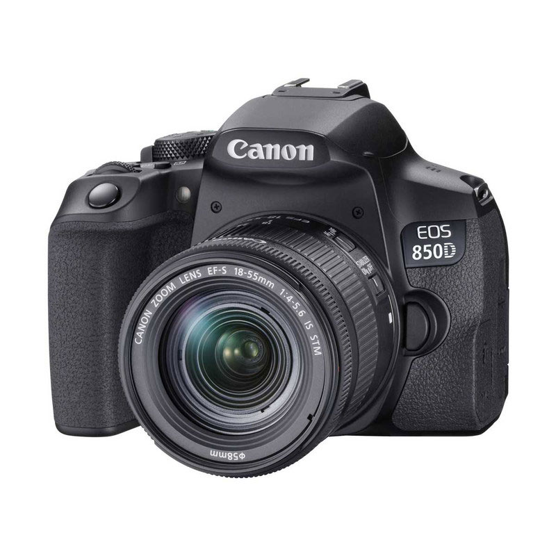 دوربین عکاسی کانن EOS 850D kit EF-S f/4-5.6 IS STM به همراه لنز 18-55 میلی متر