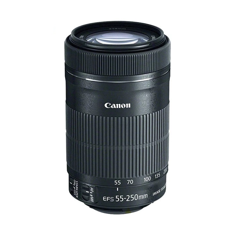 لنز دوربین کانن مدل EF-s 55-250 f/4-5.6