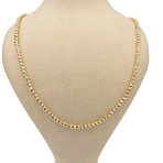 گردنبند طلا 18 عیار زنانه طلای شریف مدل البرناردو