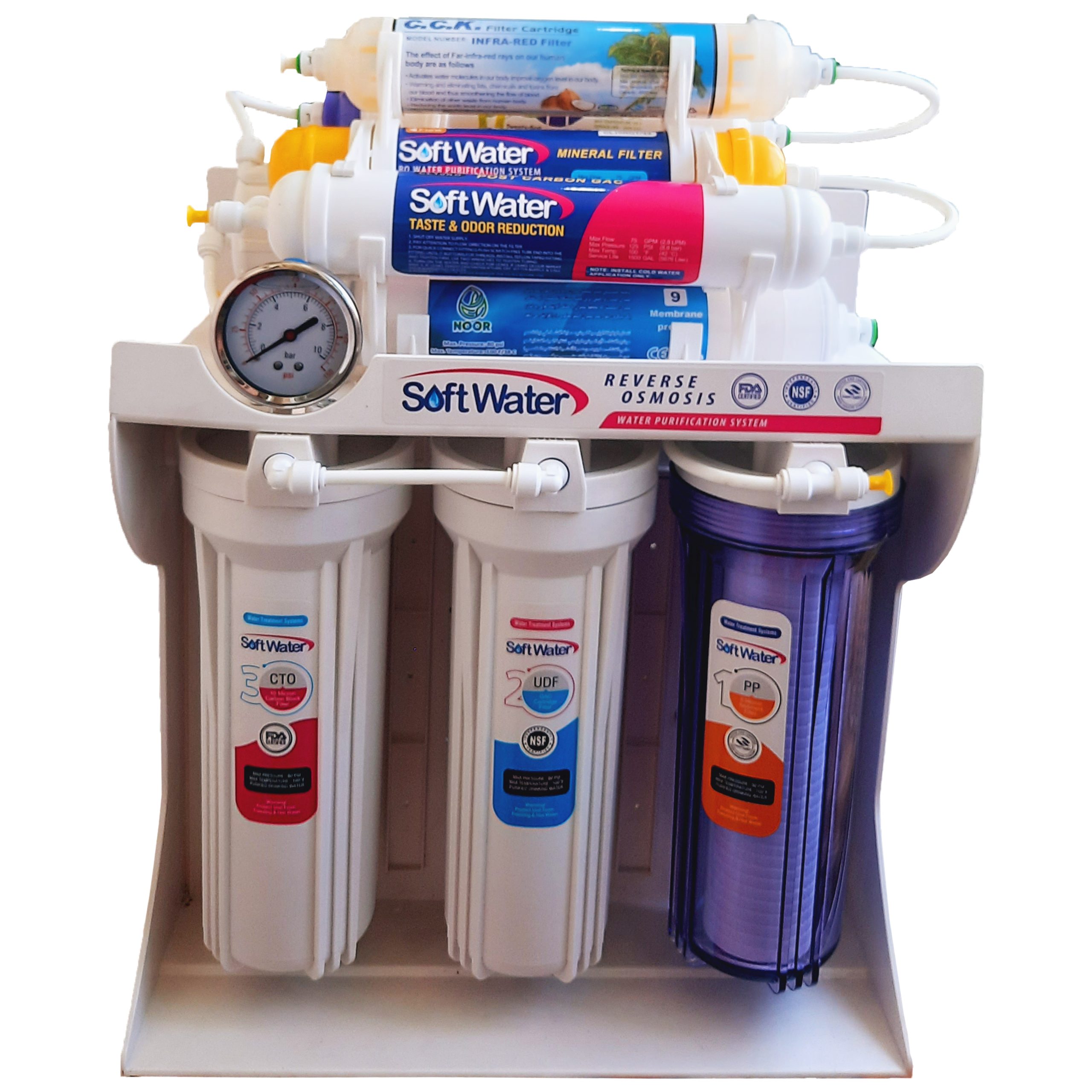 دستگاه تصفیه آب مدل softwater plast m900