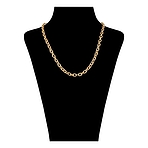 گردنبند طلا 18 عیار زنانه طلای شریف مدل زنجیری
