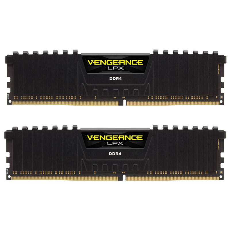 رم دسکتاپ DDR4 دو کاناله 3200 مگاهرتز CL16 کورسیر مدل Vengeance LPX ظرفیت 32 گیگابایت