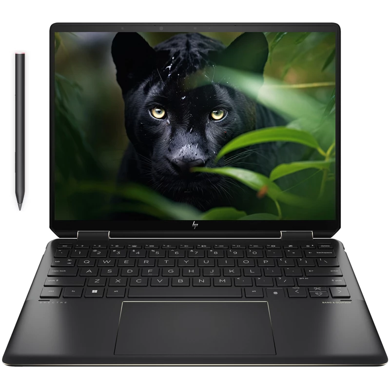 لپ تاپ 13.5 اینچی اچ‌ پی مدل Spectre x360 2-in-1 14t-EF2023dx-i7 1355U-16GB LPDDR4x-1TB SSD-W-OLED-Touch به همراه قلم