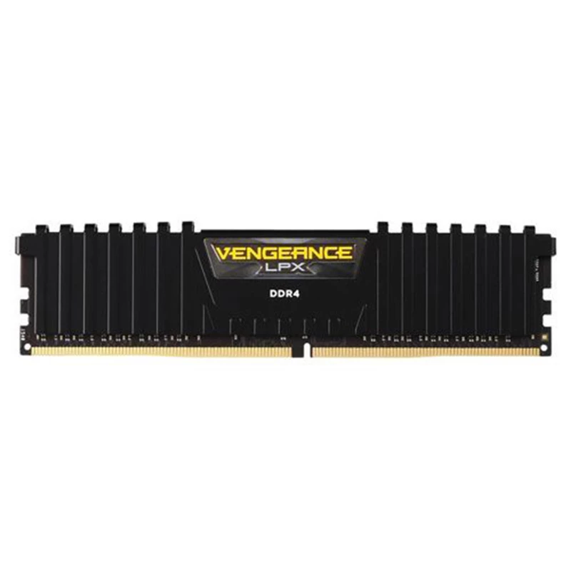 رم دسکتاپ DDR4 تک کاناله 3200 مگاهرتز CL16 کورسیر مدل VENGEANCE LPX ظرفیت 8 گیگابایت