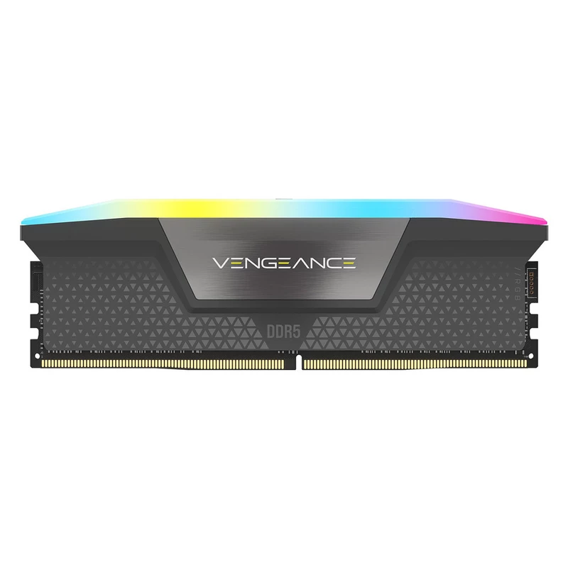 رم دسکتاپ DDR5 دو کاناله 6000 مگاهرتز CL40 کورسیر مدل VENGEANCE RGB ظرفیت 64 گیگابایت